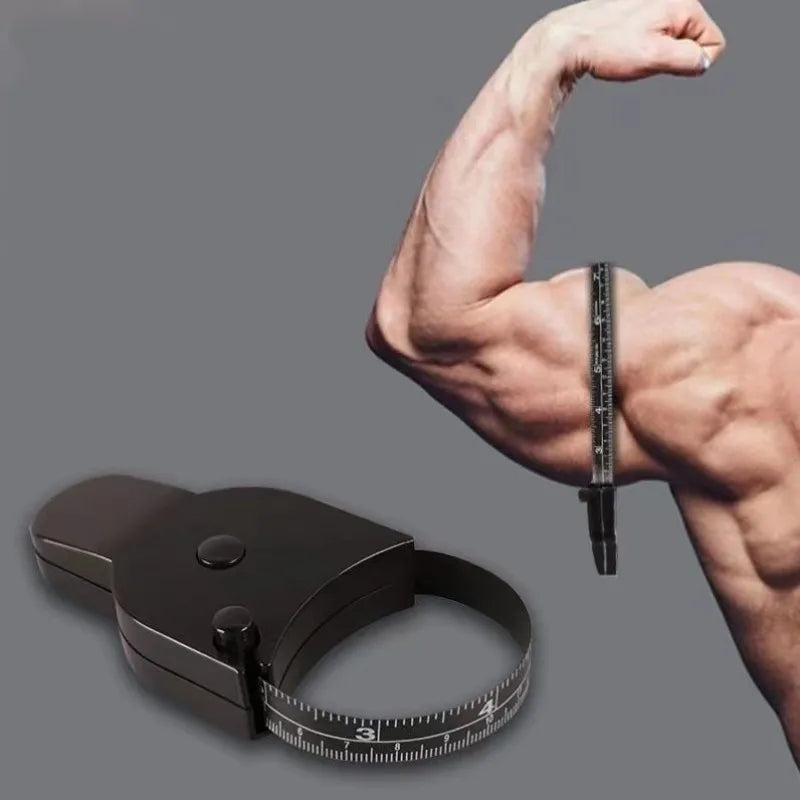 Retractable Fitness Tape Measure - Bodybuilding Progress Tracker