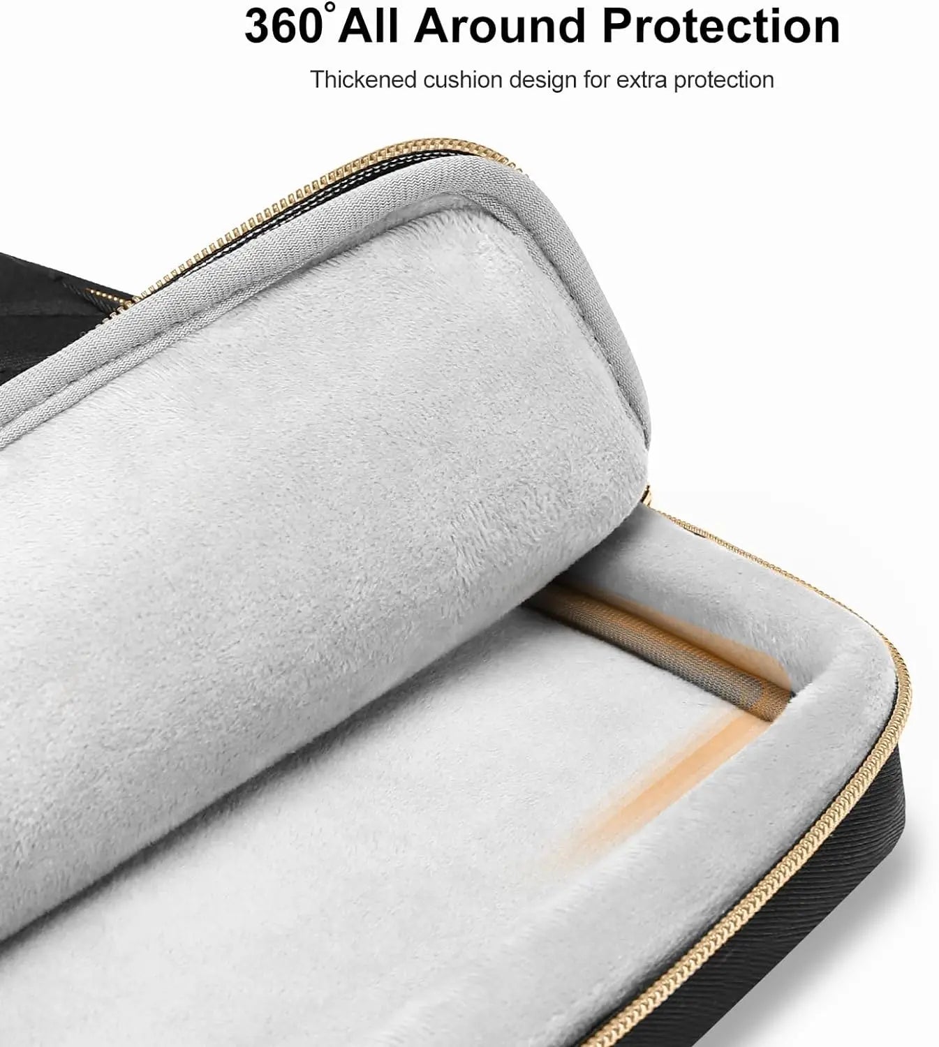 MOSISO - Sacoche Ordinateur Portable 13-16 Pouces MacBook Pro/Air Dell HP - Protection 360°