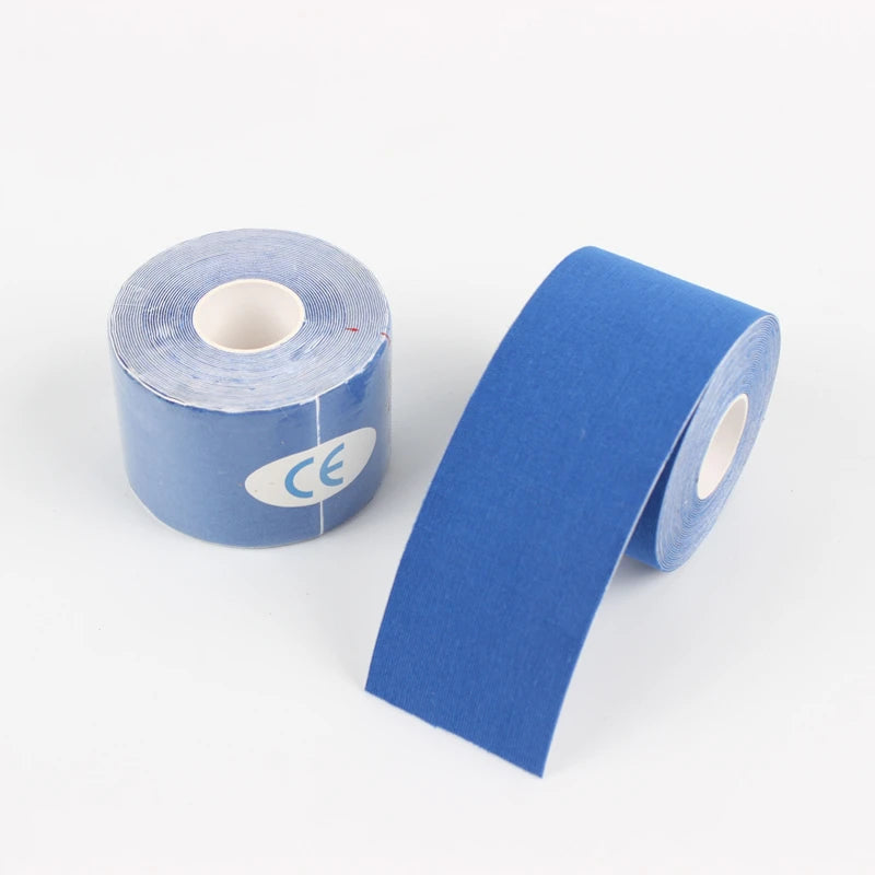 Bande Kinésiologie Élastique Sport 2.5-10cm - K-Tape Muscle Genou Douleur