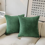 Housse de Coussin Décorative Premium 45x45cm - Jaune Élégant pour Salon & Canapé