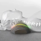 Oreiller Orthopédique Ergonomique Mémoire de Forme - Massage Cervical Anti-Douleur Nuque et Épaules