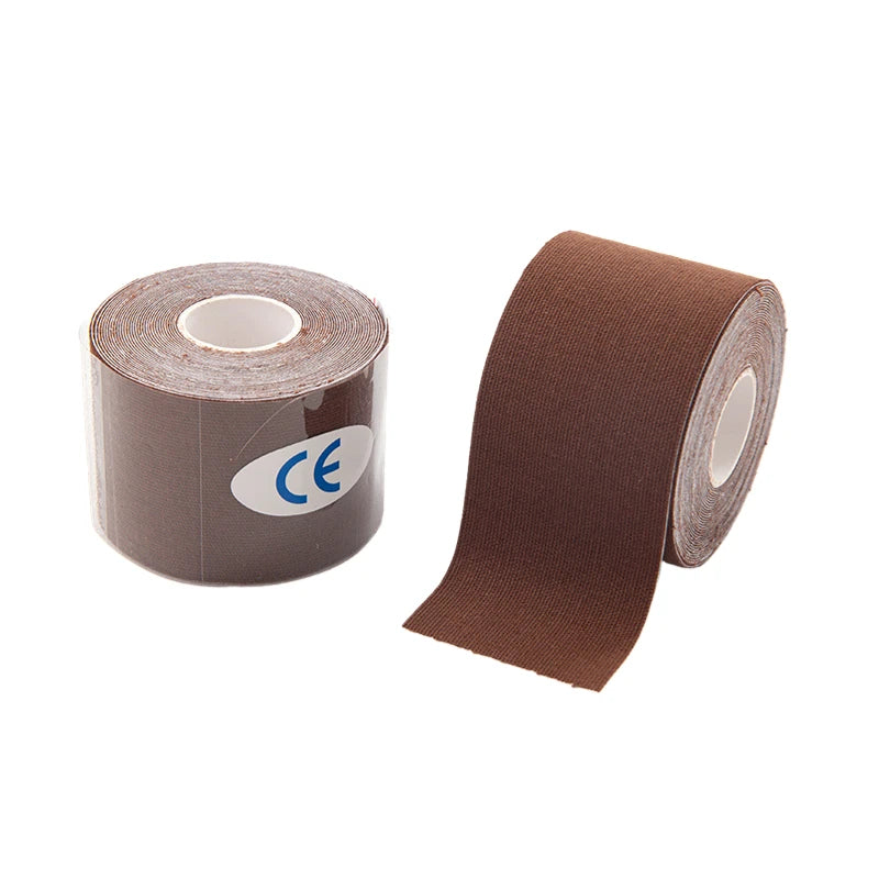 Bande Kinésiologie Élastique Sport 2.5-10cm - K-Tape Muscle Genou Douleur