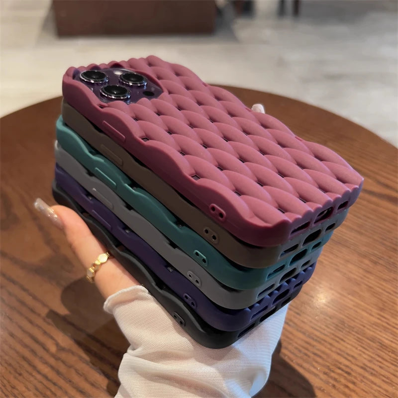 Coque Respirante en Maille 3D pour iPhone - Dissipation Thermique