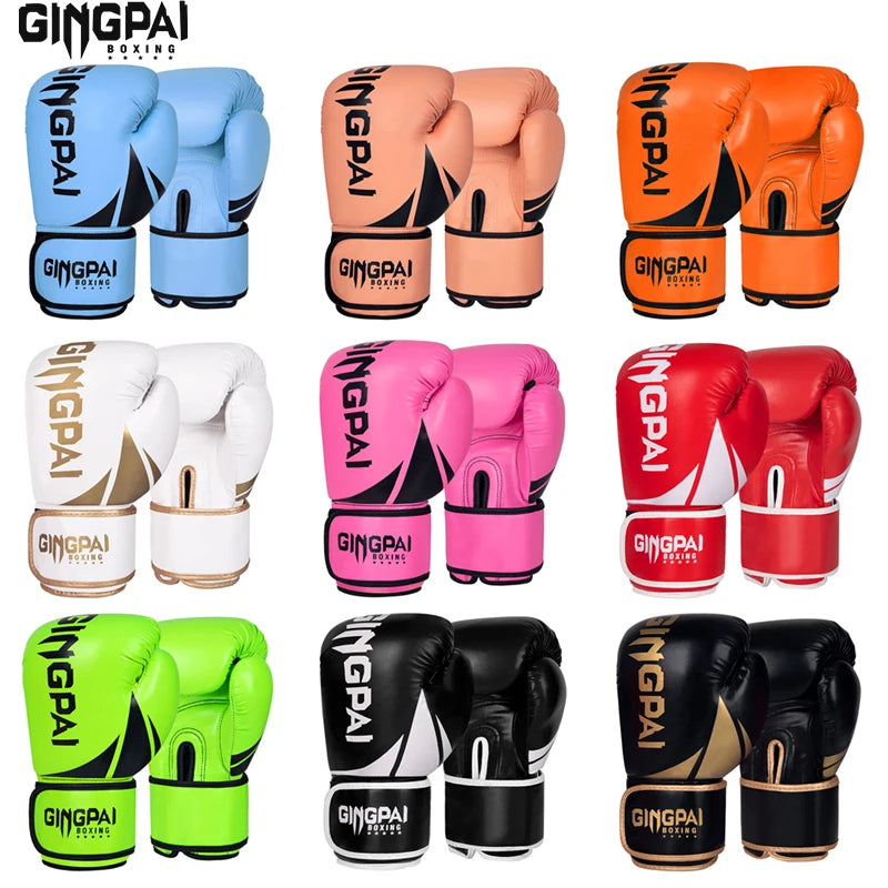 Gants de Boxe Professionnels MMA Muay Thai - Entraînement Combat Unisexe