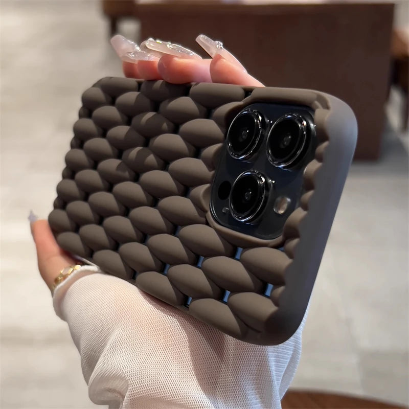 Coque Respirante en Maille 3D pour iPhone - Dissipation Thermique