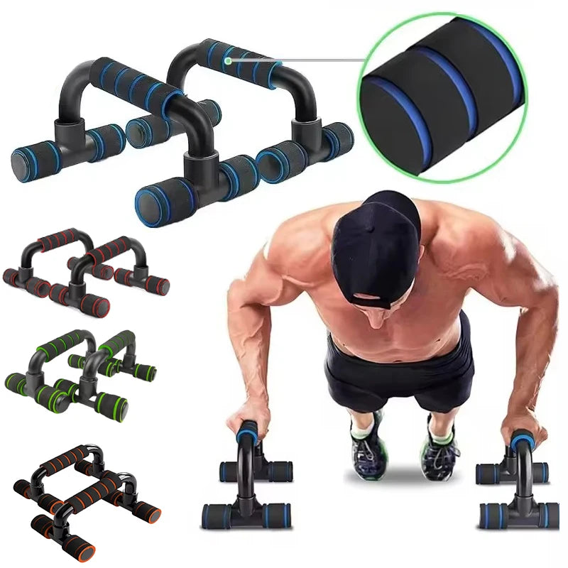 Kit Fitness Complet 5-en-1 - Support Push-Up, Rouleau Abdominal, Corde à Sauter