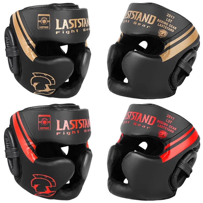 Casque de Boxe Intégral LASTSTAND - Protection Complète Karaté MMA Muay Thai