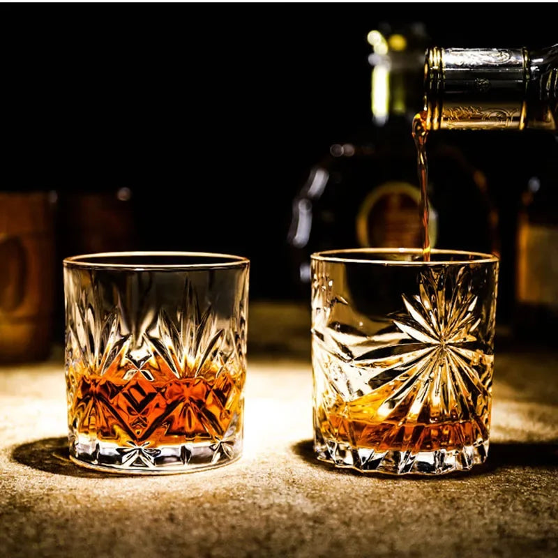 Verre à Whisky Premium - Verrerie Élégante pour Cocktails et Spiritueux
