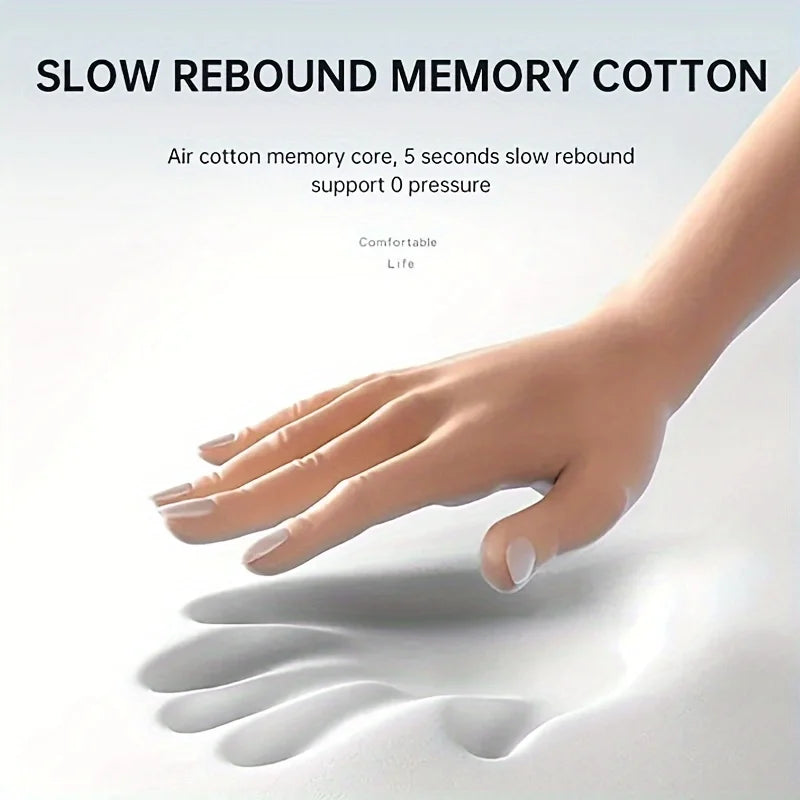 Oreiller Orthopédique Ergonomique Mémoire de Forme - Massage Cervical Anti-Douleur Nuque et Épaules