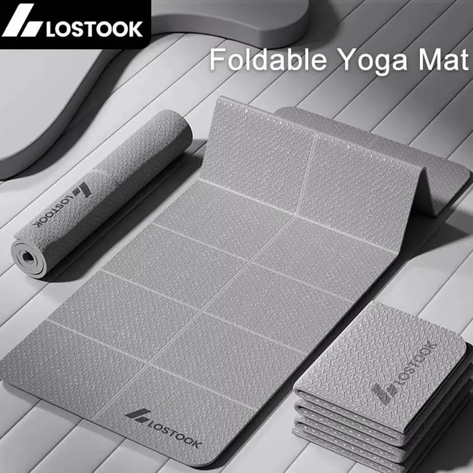 Tapis Yoga Pliable TPE 4mm - 183×61cm Voyage Pilates Portable