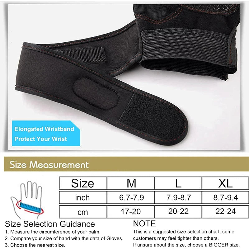 Gants de Fitness demi-doigt pour hommes et femmes, protège-poignet, haltère de sport, équitation, barre horizontale antidérapante, exercice d'entraînement
