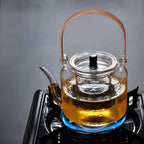 Théière à vapeur en verre