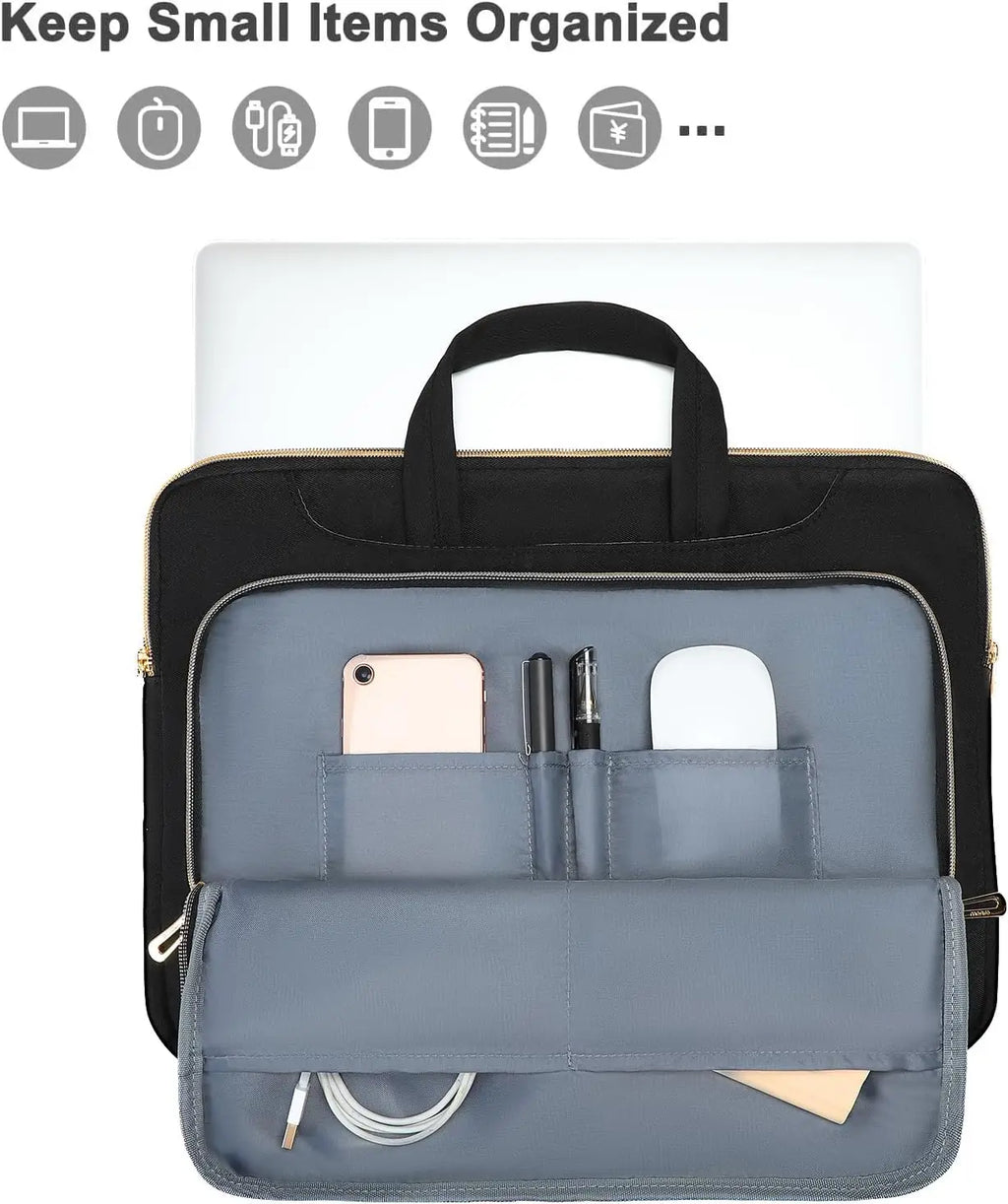 MOSISO - Sacoche Ordinateur Portable 13-16 Pouces MacBook Pro/Air Dell HP - Protection 360°