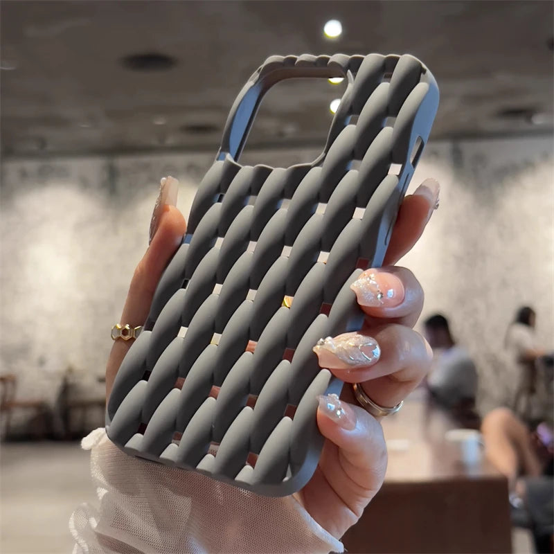 Coque Respirante en Maille 3D pour iPhone - Dissipation Thermique