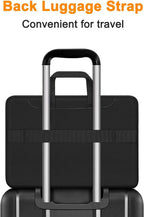 MOSISO - Sacoche Ordinateur Portable 13-16 Pouces MacBook Pro/Air Dell HP - Protection 360°
