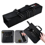 Sac Rouleau pour Couteaux de Chef - 6 Poches en Nylon Oxford Noir