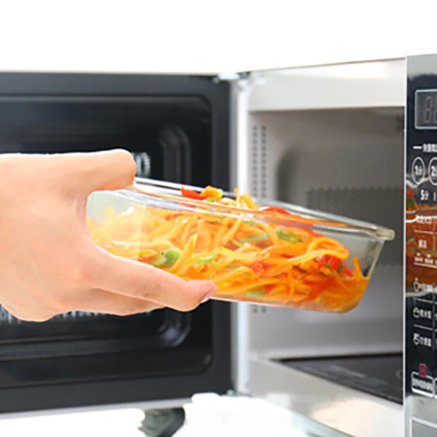 Boîte à Lunch Hermétique en Verre | Meal Prep Premium & Conservation