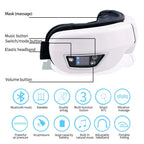 Masseur Oculaire Intelligent 6D – Airbag, Vibration, Bluetooth & 4 Modes | Raiuleko