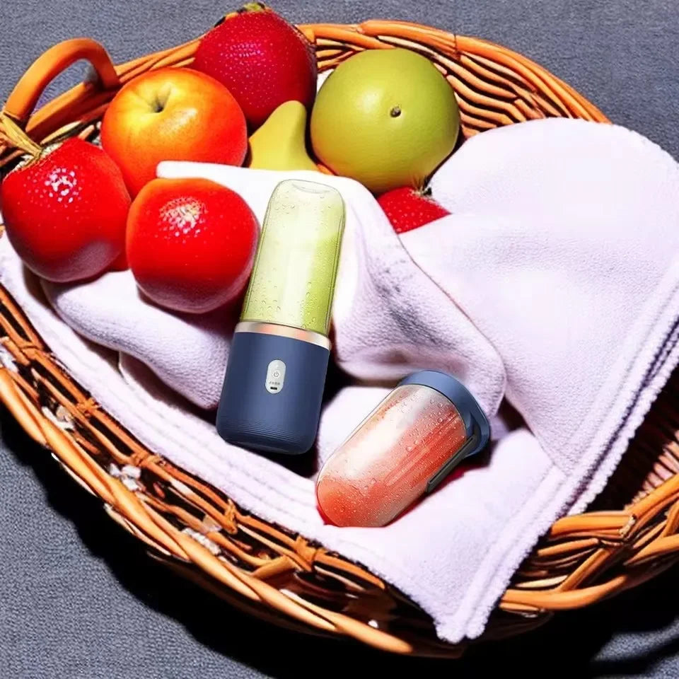 Blender Portable Rechargeable USB 6 Lames - Smoothies et Jus Frais