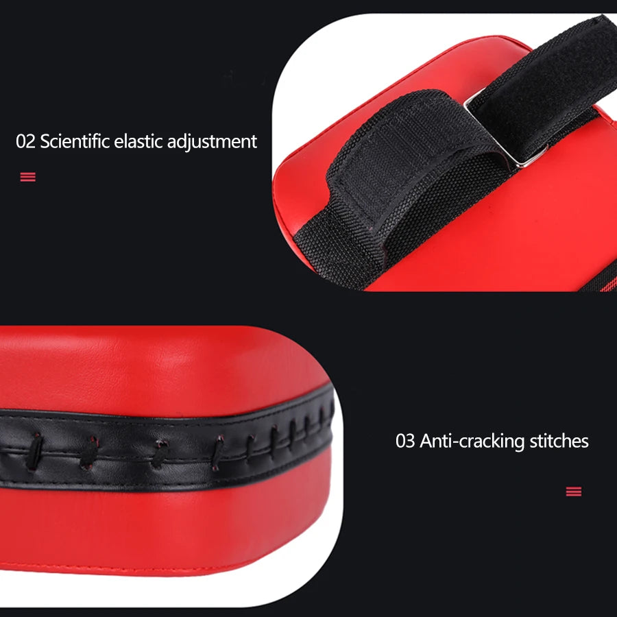 Pao de Boxe Professionnel - Coussinets de Frappe MMA Muay Thai Taekwondo Enfant Adulte