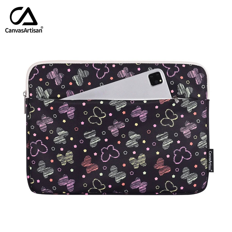 Sacoche Laptop Imperméable avec Motif – 12 à 16 pouces | MacBook Air Pro M1 M2 M3 | Unisexe