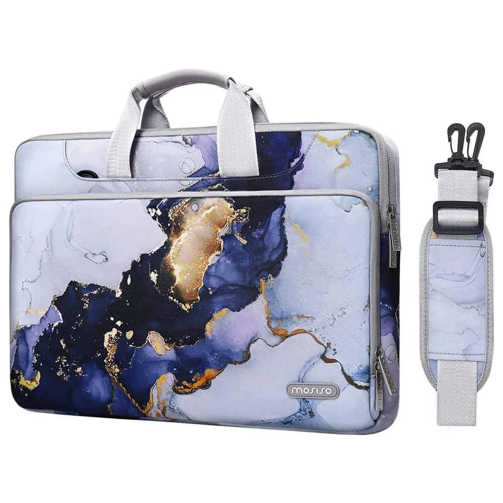 Sacoche Ordinateur Portable Premium 13-17 Pouces - Compatible MacBook Air/Pro M2 M3, HP, Dell, Lenovo