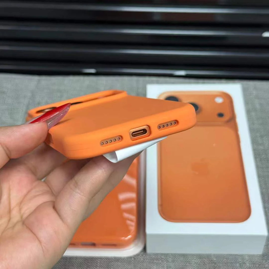 Coque iPhone 17 Pro Max Silicone Liquide - Protection Premium Douce