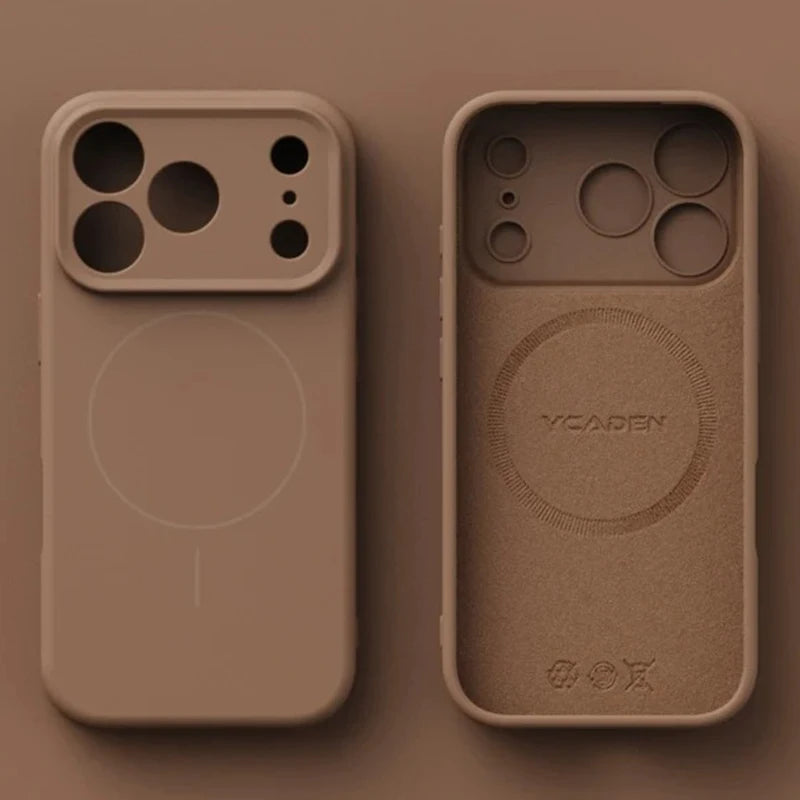 Coque iPhone 17 Pro Max Magnétique Silicone Liquide - Protection Premium