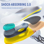 Semelles Orthopédiques Pieds Plats - Support Voûte Plantaire Anti-Douleur