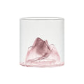 Verres à whisky Mont Fuji 3D - Set de 1 à 8 verres relief montagne 170ml
