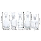 Verre à Whisky en Cristal Transparent - Tasse Élégante pour Bourbon & Spiritueux 100-150ml