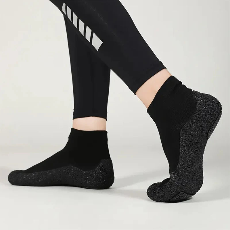 Chaussures Aquatiques Pieds Nus Respirantes - Chaussettes de Sport Légères pour Plage, Piscine, Yoga et Fitness