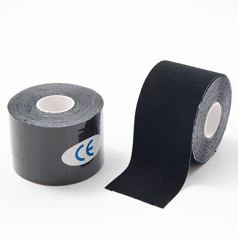 Bande Kinésiologie Élastique Sport 2.5-10cm - K-Tape Muscle Genou Douleur