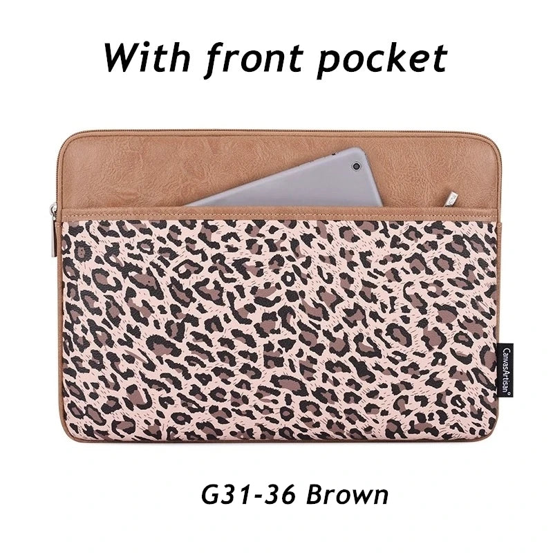Sacoche Laptop Imperméable avec Motif – 12 à 16 pouces | MacBook Air Pro M1 M2 M3 | Unisexe