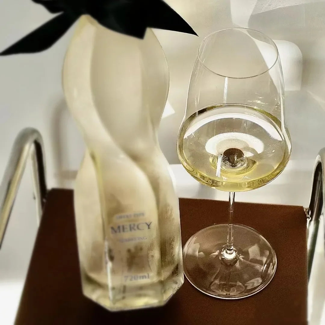 Verre à Vin Bordeaux Haut de Gamme 530ml - Cristal Ultra-Fin pour Dégustation