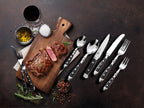 Ensemble de Couteaux à Steak Élégants en Acier Inoxydable