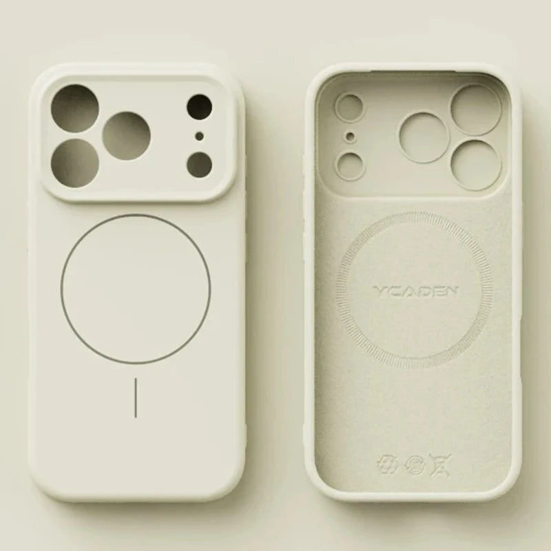 Coque iPhone 17 Pro Max Magnétique Silicone Liquide - Protection Premium