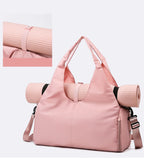 Sac Tapis Yoga Grande Capacité - Sport Fitness Voyage Polyester