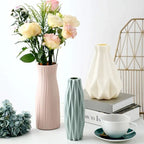 Vase Moderne en Plastique Style Nordique - Panier Décoratif pour Fleurs