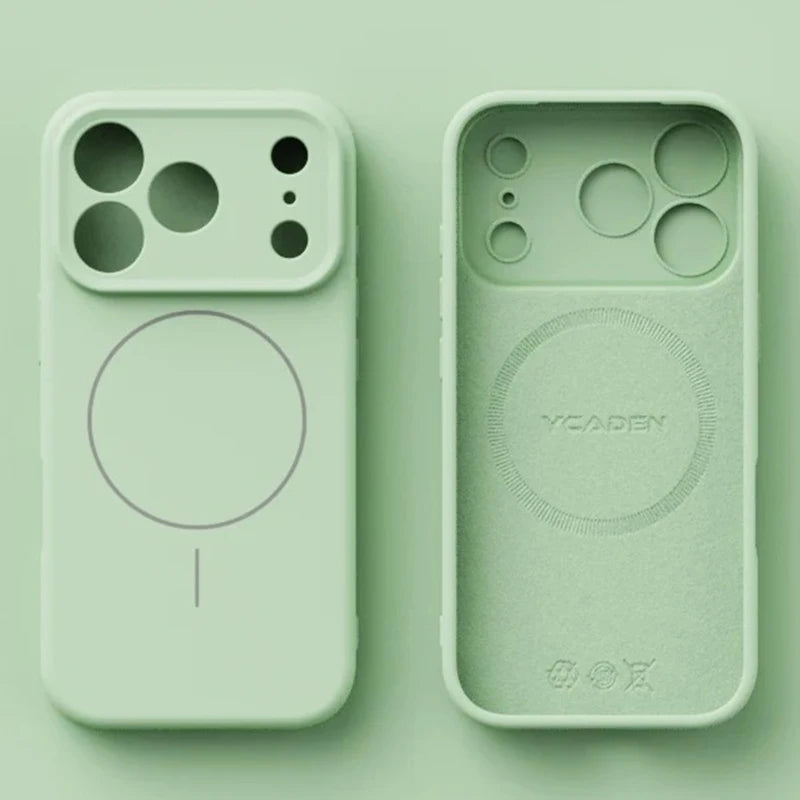 Coque iPhone 17 Pro Max Magnétique Silicone Liquide - Protection Premium