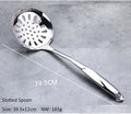 Ensemble Ustensiles Cuisine Acier Inoxydable GLANYOMI - Résistants Chaleur