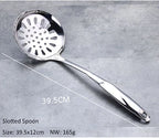 Ensemble Ustensiles Cuisine Acier Inoxydable GLANYOMI - Résistants Chaleur