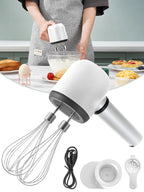 Fouet Électrique Rechargeable USB - Batteur à Main Sans Fil 3 Vitesses
