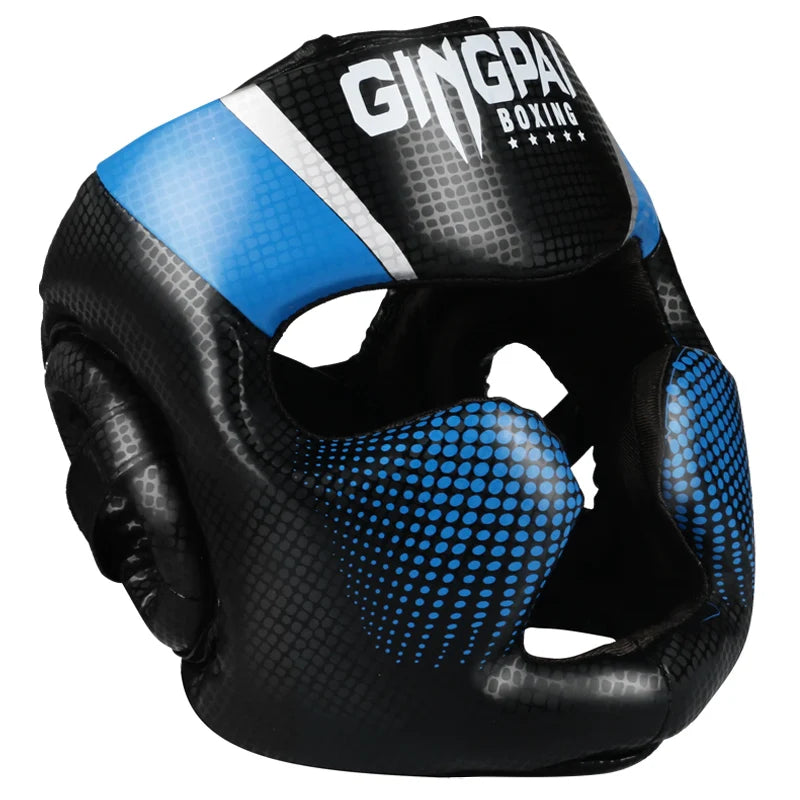 Casque de Boxe Intégral LASTSTAND - Protection Complète Karaté MMA Muay Thai