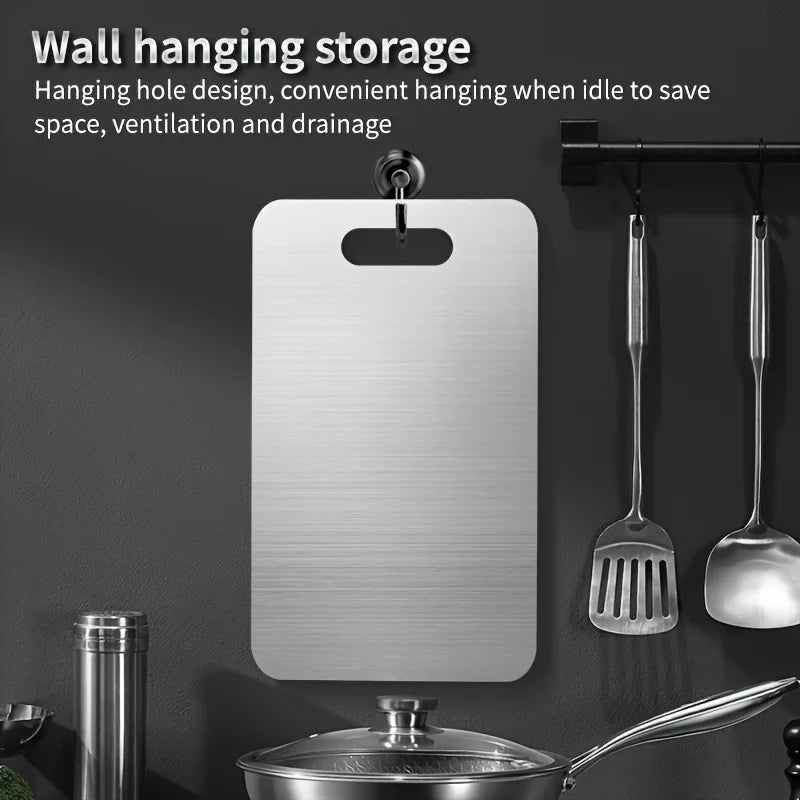 Planche à Découper Double Face Épaissie 34×23cm - Qualité Alimentaire Antibactérienne