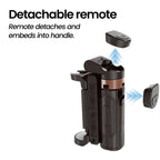 Selfie Stick Trépied Bluetooth Elough — Télécommande Sans Fil, Extensible 36 cm, Compatible iPhone & Android