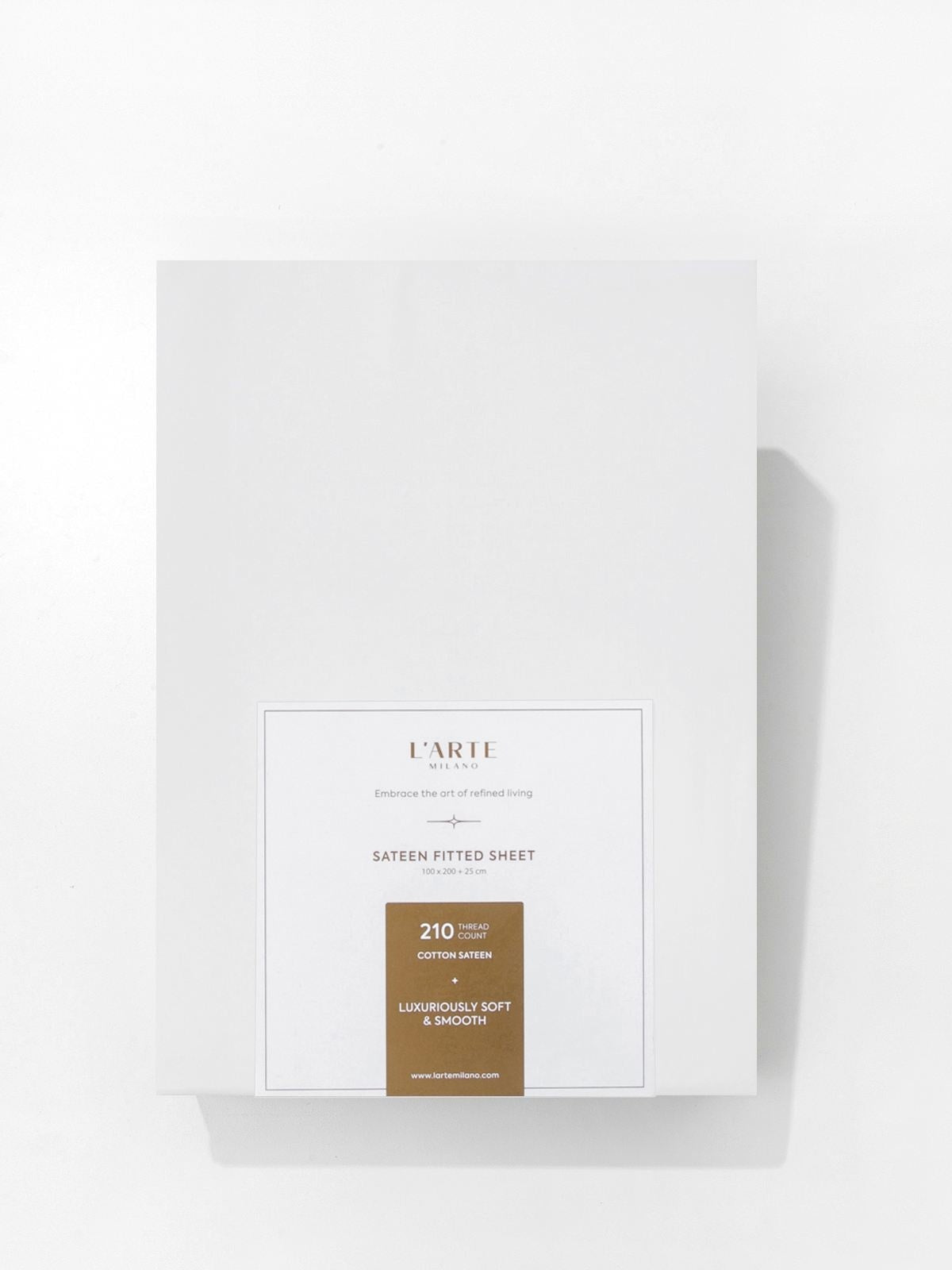 Drap Housse Satin 140x200 cm – Coton Doux & Élégant