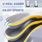 Semelles Orthopédiques Pieds Plats - Support Voûte Plantaire Anti-Douleur