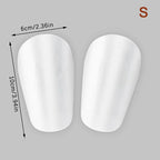 Wear-Resistant, Shock-Absorbing Football Shin Guard, Leg Protector, Lightweight Portable Football Training Shin Board, 1 Pair