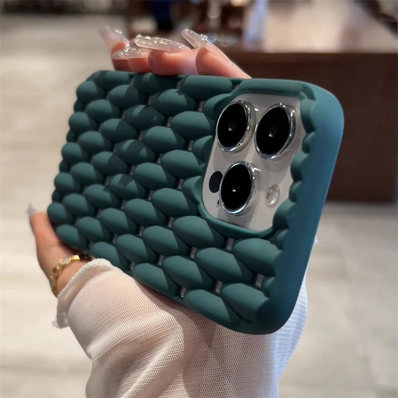 Coque Respirante en Maille 3D pour iPhone - Dissipation Thermique